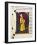 Initial Letter P Depicting Phocion-Pietro Candido Decembrio-Framed Giclee Print