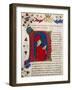 Initial Letter P Depicting Plutarch-Pietro Candido Decembrio-Framed Giclee Print