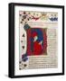 Initial Letter P Depicting Plutarch-Pietro Candido Decembrio-Framed Giclee Print