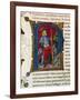 Initial Letter P Depicting Pyrrhus-Pietro Candido Decembrio-Framed Giclee Print