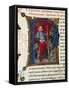 Initial Letter P Depicting Pyrrhus-Pietro Candido Decembrio-Framed Stretched Canvas