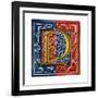 Initial Letter P-Henry Shaw-Framed Giclee Print