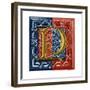 Initial Letter P-Henry Shaw-Framed Giclee Print