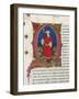 Initial Letter Q Depicting Titus Quinctius Flamininus-Pietro Candido Decembrio-Framed Giclee Print