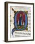 Initial Letter Q Representing the Quinto Sertorius-Pietro Candido Decembrio-Framed Giclee Print