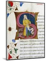 Initial Letter S Depicting Solon-Pietro Candido Decembrio-Mounted Giclee Print