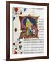 Initial Letter S Depicting Solon-Pietro Candido Decembrio-Framed Giclee Print