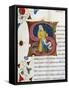 Initial Letter S Depicting Solon-Pietro Candido Decembrio-Framed Stretched Canvas