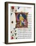 Initial Letter S Depicting Solon-Pietro Candido Decembrio-Framed Giclee Print