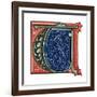 Initial Letter T-Henry Shaw-Framed Giclee Print