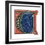 Initial Letter T-Henry Shaw-Framed Giclee Print