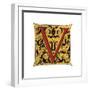 Initial Letter V-Henry Shaw-Framed Giclee Print