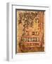 Initial Page from the Lichfield Gospels, C.720-English School-Framed Giclee Print