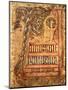 Initial Page from the Lichfield Gospels, C.720-English School-Mounted Giclee Print