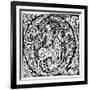 Initial Q, 1490-null-Framed Giclee Print