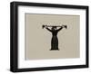 Initial T with Woman, 1929-Eric Gill-Framed Giclee Print