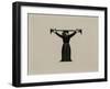 Initial T with Woman, 1929-Eric Gill-Framed Giclee Print