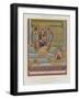 Initials from an 8th-Century Illuminated Manuscript-null-Framed Giclee Print