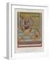 Initials from an 8th-Century Illuminated Manuscript-null-Framed Giclee Print