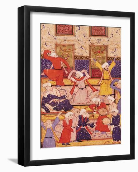 Initiation Dance, from a Book of Poems by Hafiz Shirazi-null-Framed Giclee Print