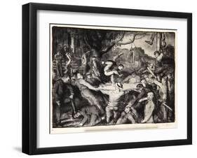 Initiation in the Frat, 1917-George Wesley Bellows-Framed Giclee Print