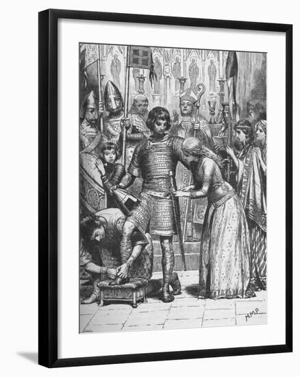 Initiation into the Order of Knighthood, 1905-HMP-Framed Giclee Print