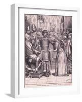 Initiation into the Order of Knighthood Circa Ad 1085-Henry Marriott Paget-Framed Giclee Print