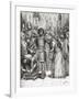 Initiation into the Order of Knighthood. from Cassell's History of England, Published C.1901-null-Framed Giclee Print