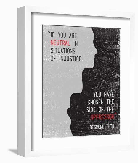 Injustice-Tenisha Proctor-Framed Art Print