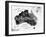 Ink Australia Map-anna42f-Framed Art Print