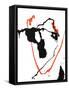 Ink Blot I-Sydney Edmunds-Framed Stretched Canvas
