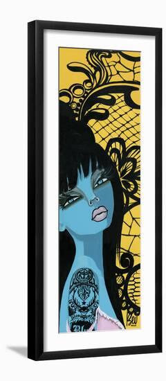 Ink Chiffon I-Bev Hogue-Framed Giclee Print