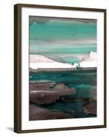 Ink Drips A-Tracy Hiner-Framed Giclee Print