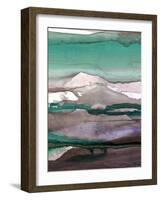 Ink Drips B-Tracy Hiner-Framed Giclee Print