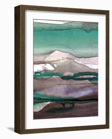 Ink Drips B-Tracy Hiner-Framed Giclee Print