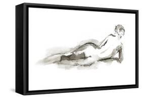 Ink Figure Study I-Ethan Harper-Framed Stretched Canvas