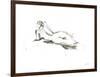 Ink Figure Study IV-Ethan Harper-Framed Art Print