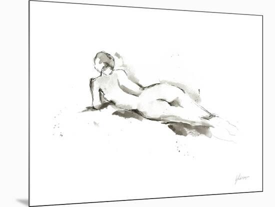 Ink Figure Study IV-Ethan Harper-Mounted Art Print