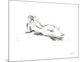 Ink Figure Study IV-Ethan Harper-Mounted Art Print