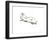 Ink Figure Study IV-Ethan Harper-Framed Art Print