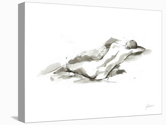 Ink Figure Study V-Ethan Harper-Stretched Canvas