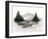 Ink Landscape-Yvette St. Amant-Framed Art Print