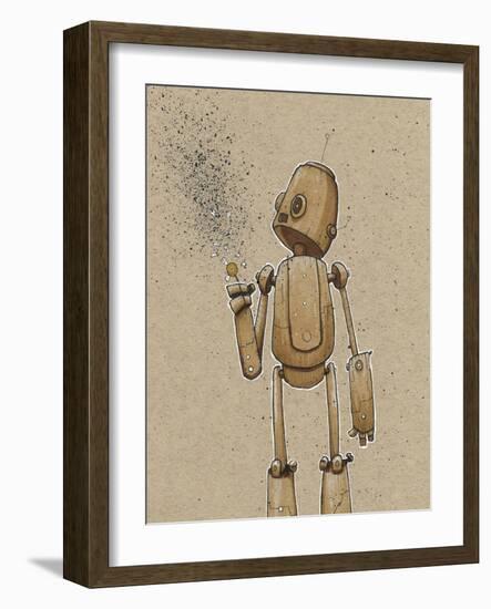 Ink Marker Bot Daisy-Craig Snodgrass-Framed Giclee Print