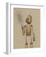 Ink Marker Bot Daisy-Craig Snodgrass-Framed Giclee Print