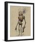 Ink Marker Bot Gunman-Craig Snodgrass-Framed Giclee Print