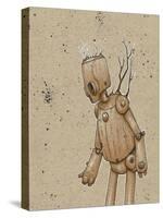 Ink Marker Bot Trees-Craig Snodgrass-Stretched Canvas