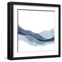 Ink Oceana - Flow-Maja Gunnarsdottir-Framed Giclee Print