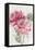 Ink Peony-Asia Jensen-Framed Stretched Canvas