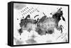 Ink Russia Map-anna42f-Framed Stretched Canvas