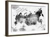 Ink Russia Map-anna42f-Framed Art Print